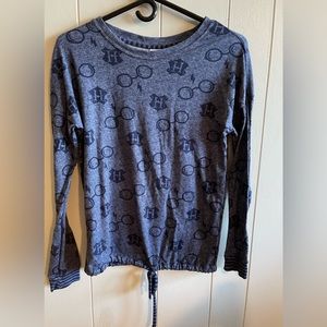 Harry Potter Disney pullover tie front size XS